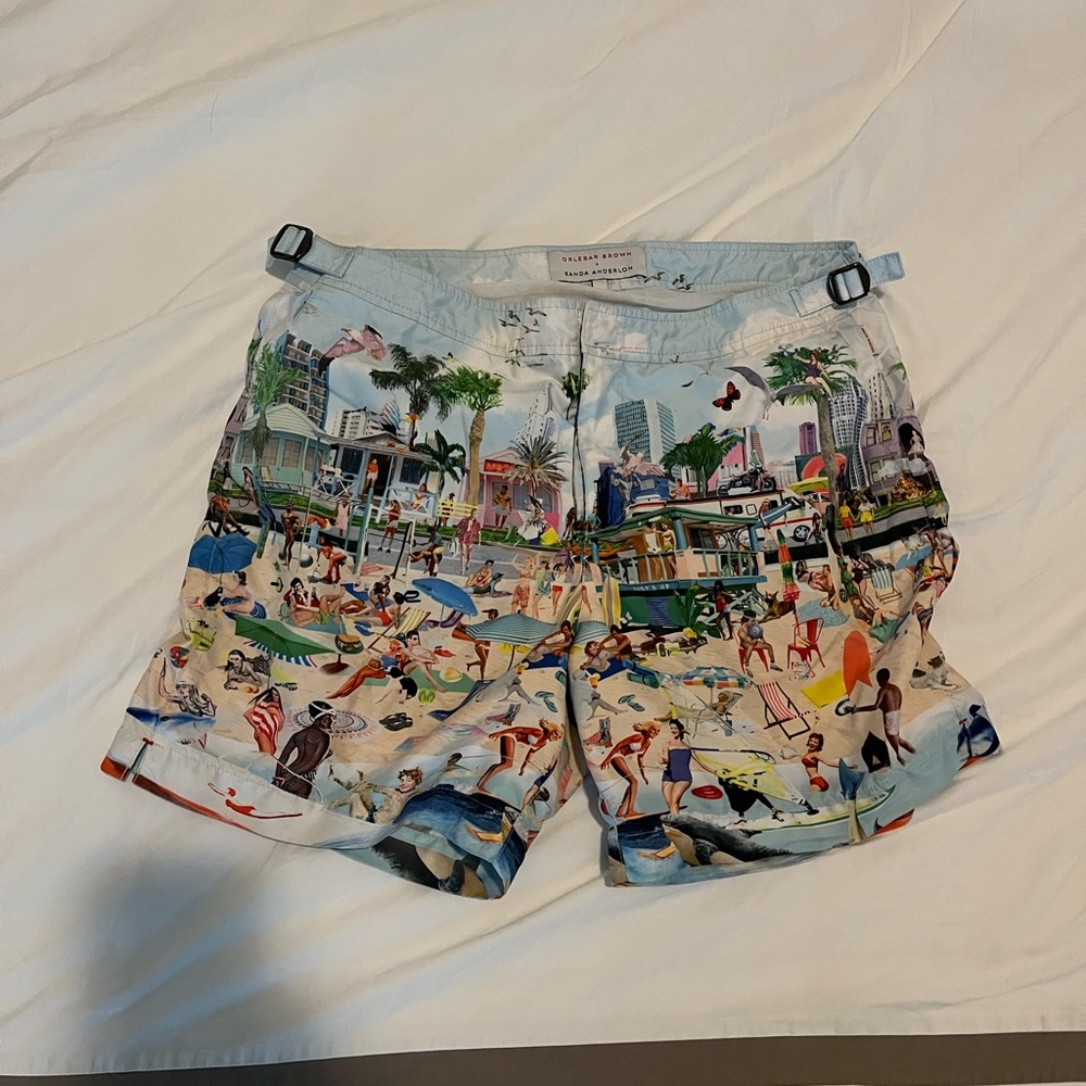 Orlebar Brown x Sanda Anderlon Bathsuit